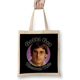 Humuts Louis Theroux Gotta Get Theroux This Daniel Bedingfield Bez Uzun Saplı Açık Bej Rengi Çanta