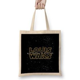 Humuts Louis Wars Star Theroux Logo Bez Uzun Saplı Açık Bej Rengi Çanta