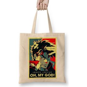 Humuts Lover Japanese Manga Jojo Adventure It Was Me Dio Uzun Saplı Açık Bej Bez Çanta