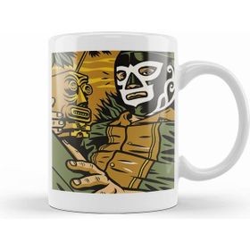 Humuts Luchador Mexicano Beyaz Kupa
