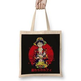 Humuts Luffy One Piece 011 Bez Uzun Saplı Açık Bej Rengi Çanta