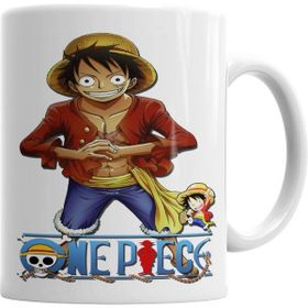 Humuts Luffy - One Piece Beyaz Porselen Kupa Bardak