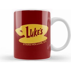Humuts Lukes Beyaz Porselen Kupa Bardak