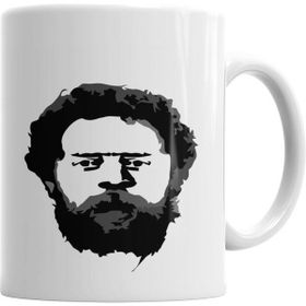 Humuts Lula Livre Beyaz Porselen Kupa Bardak