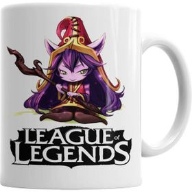 Humuts Lulu League Of Legends Beyaz Porselen Kupa Bardak
