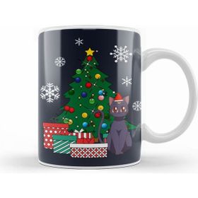 Humuts Luna Around the Christmas Tree Sailor Moon Beyaz Porselen Kupa Bardak