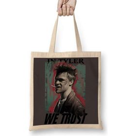 Humuts Luta Em Tyler Durden 02 Bez Kadın Günlük Çanta