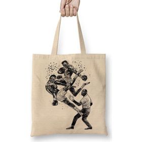 Humuts Luta Muay Thai Desenho Bez Kadın Günlük Çanta
