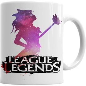 Humuts Lux League of Legends Beyaz Porselen Kupa Bardak