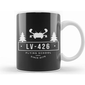 Humuts Lv 426 Flying Academy Alien Beyaz Porselen Kupa Bardak