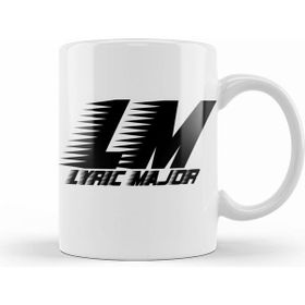 Humuts Lyric Major Speedy Stamp Beyaz Porselen Kupa Bardak