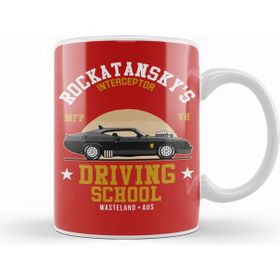 Humuts Mad Max Rocktanskys Driving School Beyaz Kupa