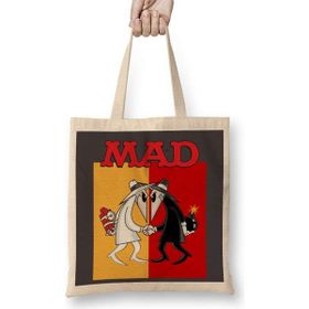 Humuts Mad Spy Vs Spy Bez Kadın Günlük Çanta