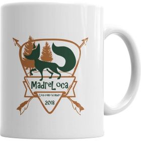 Humuts Madre Loca Escudo Beyaz Kupa