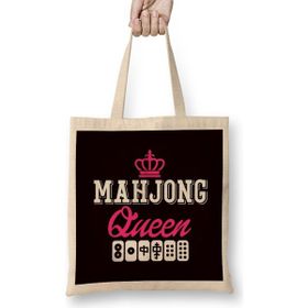 Humuts Mahjong Princess Player Board Game Mah-Jongg China Solitaire Bez Kadın Günlük Çanta