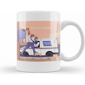 Humuts Mailman Malone Beyaz Kupa