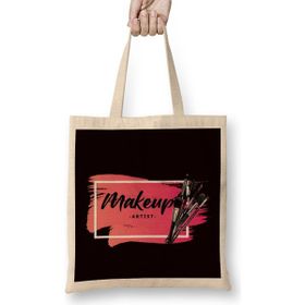 Humuts Make Up Artist Cosmetics Lipstick Cosmetologist Beauty Salon Bez Kadın Günlük Çanta