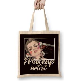 Humuts Make Up Artist Cosmetics Lipstick Cosmetologist Beauty Salon Bez Kadın Günlük Çanta