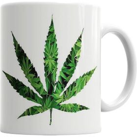 Humuts Marijuana Beyaz Kupa