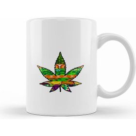 Humuts Marijuana Beyaz Kupa