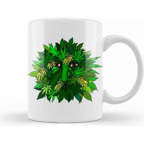 Humuts Marijuana Greenman Beyaz Kupa
