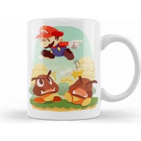 Humuts Mario Jump in Gommbas Beyaz Kupa