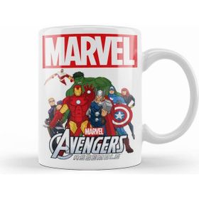 Humuts Marvel Avengers Beyaz Kupa