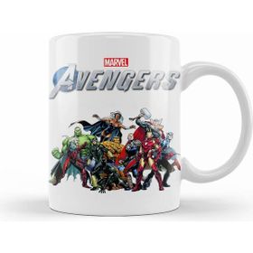 Humuts Marvel Avengers Beyaz Kupa