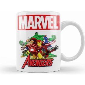 Humuts Marvel Avengers Beyaz Kupa