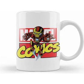 Humuts Marvel Comics Iron Man Beyaz Kupa