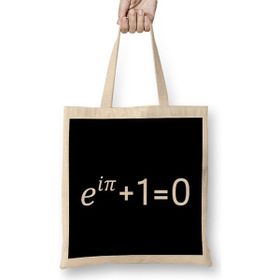 Humuts Maths And Science Eulers Identity Bez Uzun Saplı Açık Bej Rengi Çanta