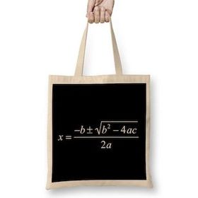 Humuts Maths And Science Quadratic Equation Bez Uzun Saplı Açık Bej Rengi Çanta