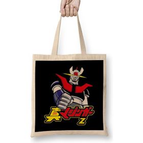 Humuts Mazinger Z Bez Uzun Saplı Açık Bej Rengi Çanta