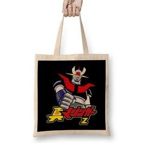 Humuts Mazinger Z Bez Uzun Saplı Açık Bej Rengi Çanta