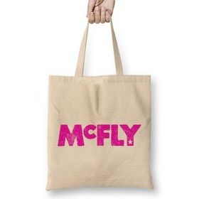 Humuts Mcfly Logo Bez Uzun Saplı Açık Bej Rengi Çanta