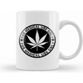 Humuts Medical Marijuana for Medical Use Beyaz Kupa