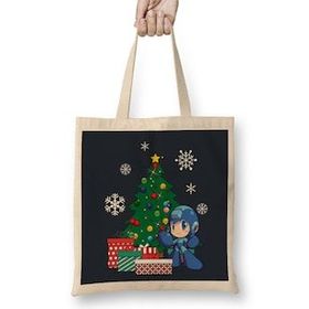 Humuts Mega Man Around The Christmas Tree Bez Kadın Günlük Çanta
