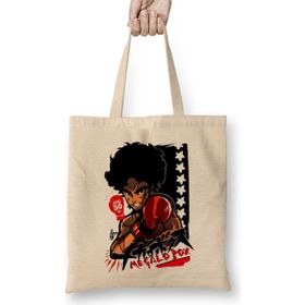 Humuts Megalobox Joe Açık Bej Uzun Saplı Bez Çanta