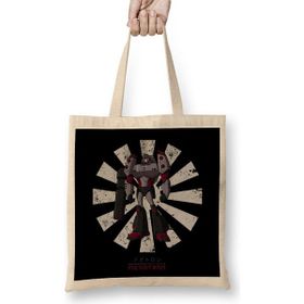 Humuts Megatron Retro Japanese Transformers Bez Kadın Günlük Çanta