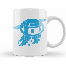 Humuts Mei Little Helper Overwatch Beyaz Porselen Kupa Bardak