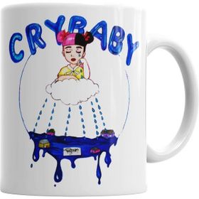 Humuts Melanie Martinez Cry Baby Beyaz Porselen Kupa Bardak