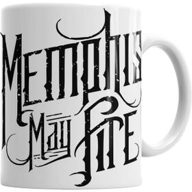 Humuts Memphis May Fire Beyaz Porselen Kupa Bardak