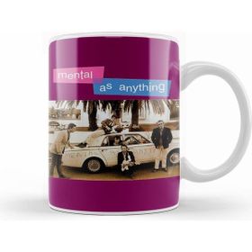Humuts Mental As Anything Beyaz Porselen Kupa Bardak