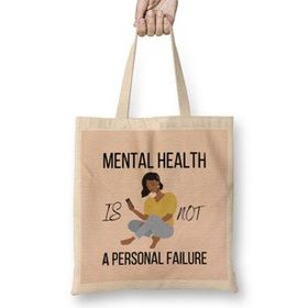 Humuts Mental Health Is Not A Personal Failure Bez Kadın Günlük Çanta