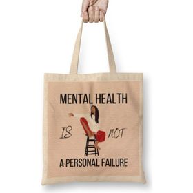 Humuts Mental Health Is Not A Personal Failure Depression Bez Kadın Günlük Çanta