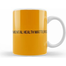Humuts Mental Health Matters Beyaz Porselen Kupa Bardak