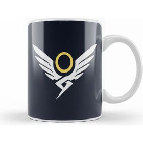 Humuts Mercy Special Logo Overwatch Beyaz Porselen Kupa Bardak