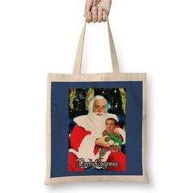 Humuts Merry Cagemas Santa Knee Nicolas Cage Christmas Bez Kadın Günlük Çanta