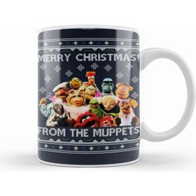 Humuts Merry Christmas From the Muppets Beyaz Porselen Kupa Bardak