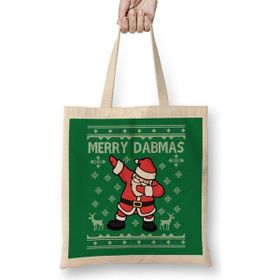 Humuts Merry Dabmas Santa Claus Christmas Dab Bez Kadın Günlük Çanta
